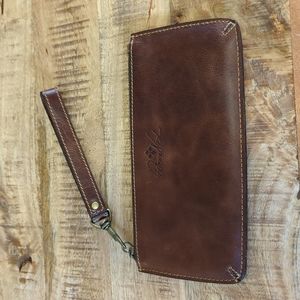 Patricia Nash Leather Wristlet